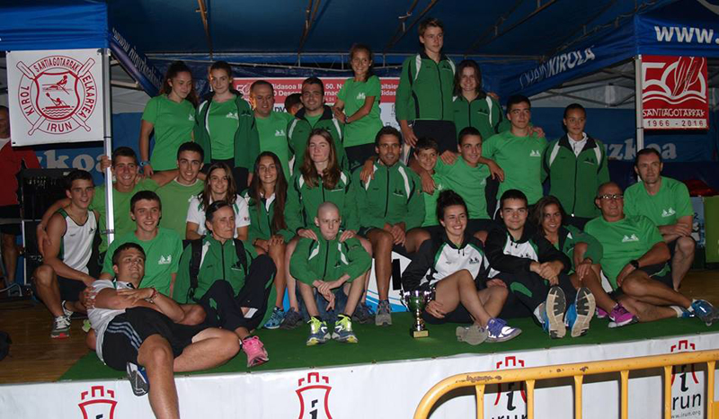 El Pirag&uuml;ismo Pamplona subcampe&oacute;n de Espa&ntilde;a en la Liga Nacional de Pirag&uuml;ismo